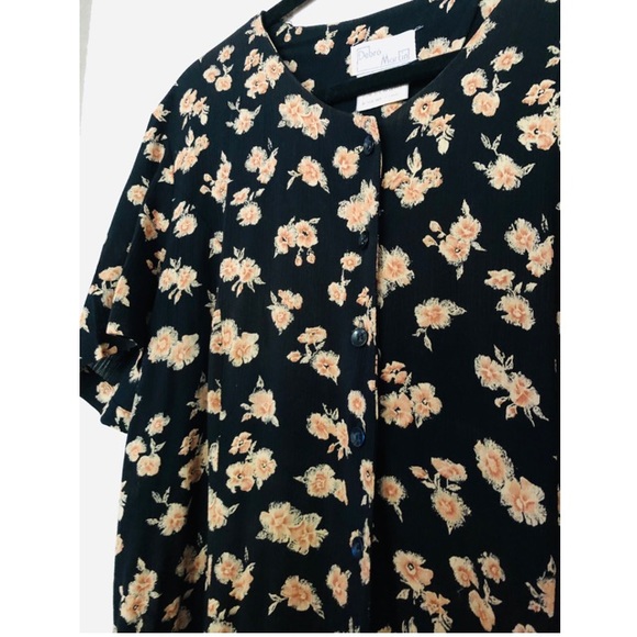 Vintage Debra Martin Button Down Midi Dress - Picture 4 of 4